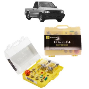 Kit trusa Set becuri H4 compatibila cu MAZDA B-SERIE (UF) din 1985-1999, bec far, semnalizare , pozitie, iluminare numar, frana, plafoniera, stop frana