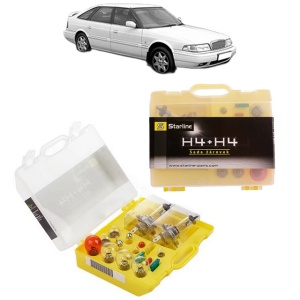 Kit trusa Set becuri H4 compatibila cu ROVER 800 Hatchback (XS) din 1988-1999, bec far, semnalizare , pozitie, iluminare numar, frana, plafoniera, stop frana