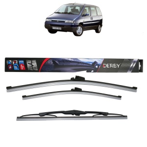 Set 3 stergatoare CITROEN EVASION Van (U6_, AF_) din 1994-2002, Derby, din cauciuc siliconat rezistent