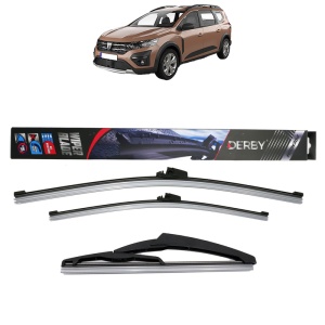 Set 3 stergatoare DACIA JOGGER (RK_) din 2021-2023, Derby, din cauciuc siliconat rezistent