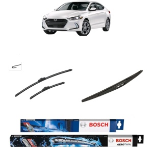 Set 3 stergatoare HYUNDAI ELANTRA VI Saloon (AD, ADA) din 2015-2020, Bosch Aerotwin Retrofit, din cauciuc siliconat rezistent