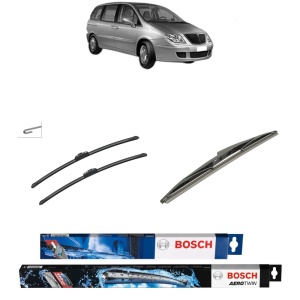 Set 3 stergatoare LANCIA PHEDRA (179_) din 2002-2010, Bosch Aerotwin Retrofit, din cauciuc siliconat rezistent