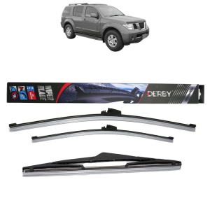 Set 3 stergatoare NISSAN PATHFINDER IV (R52) din 2013, Derby, din cauciuc siliconat rezistent