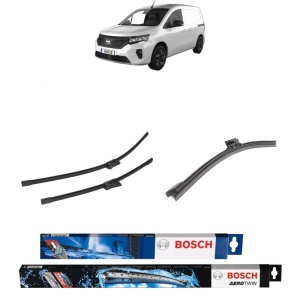Set 3 stergatoare NISSAN TOWNSTAR EVALIA MPV (XFK) din 2024, Bosch Aerotwin, din cauciuc siliconat rezistent