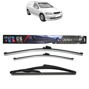 Set 3 stergatoare OPEL ASTRA G Estate Van (F70) din 1998-2005, Derby, din cauciuc siliconat rezistent