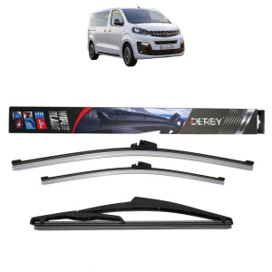 Set 3 stergatoare OPEL ZAFIRA LIFE Bus (K0) din 2019-2025, Derby, din cauciuc siliconat rezistent