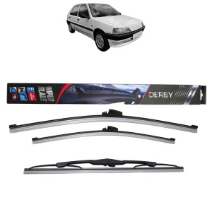 Set 3 stergatoare PEUGEOT 106 Van I Hatchback Van (1S_) din 1991-1996, Derby, din cauciuc siliconat rezistent