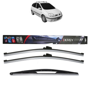 Set 3 stergatoare RENAULT SCENIC I VAN (FA0_, JA0/1_) din 1999-2001, Derby, din cauciuc siliconat rezistent