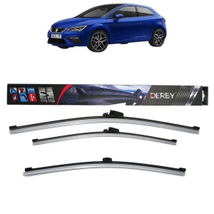 Set 3 stergatoare SEAT LEON (KL1, KLG) din 2019-2021, Derby, din cauciuc siliconat rezistent