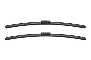 Set 3 stergatoare SKODA FABIA II (542) din 2006-2014, Bosch Aerotwin, din cauciuc siliconat rezistent - Img 3