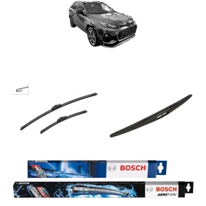 Set 3 stergatoare SUZUKI ACROSS (A5Z_) din 2020, Bosch Aerotwin Retrofit, din cauciuc siliconat rezistent