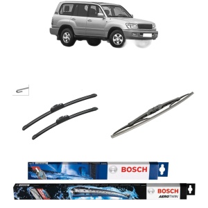 Set 3 stergatoare TOYOTA LAND CRUISER 100 (_J1_) din 1998-2007, Bosch Aerotwin Retrofit, din cauciuc siliconat rezistent