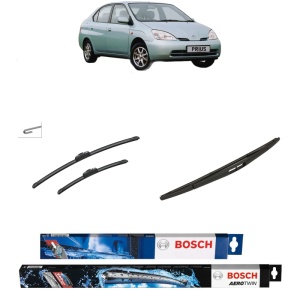 Set 3 stergatoare TOYOTA PRIUS Saloon (_W1_) din 2000-2003, Bosch Aerotwin Retrofit, din cauciuc siliconat rezistent