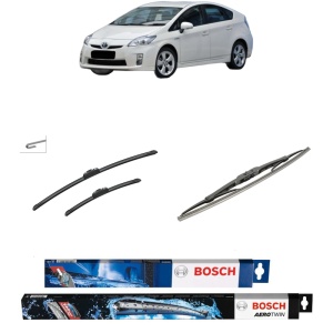 Set 3 stergatoare TOYOTA PRIUS (_W3_) din 2008-2016, Bosch Aerotwin Retrofit, din cauciuc siliconat rezistent