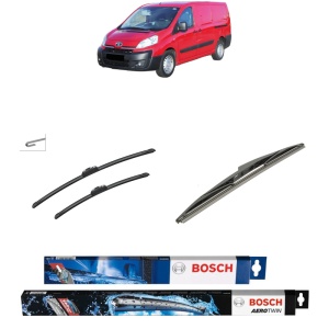 Set 3 stergatoare TOYOTA PROACE Van (MDX_) din 2013-2016, Bosch Aerotwin Retrofit, din cauciuc siliconat rezistent