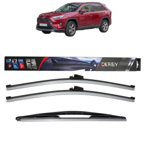 Set 3 stergatoare TOYOTA RAV 4 IV (_A4_) din 2012-2019, Derby, din cauciuc siliconat rezistent