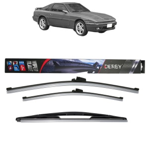 Set 3 stergatoare TOYOTA SUPRA (_A7_) din 1986-1993, Derby, din cauciuc siliconat rezistent