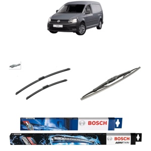 Set 3 stergatoare VOLKSWAGEN CADDY III Box Body/MPV (2KA, 2KH, 2CA, 2CH) din 2004-2015, Bosch Aerotwin, din cauciuc siliconat rezistent
