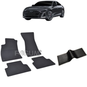 Set 5 covorase auto AUDI A5 III PHEV FABRICATIE 2025 - 2026, cu covoras tunel median, Caroserie SEDAN