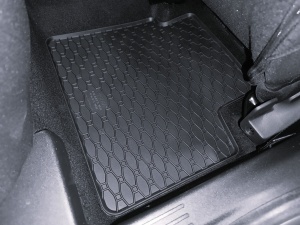 Set 5 covorase auto CITROEN C2 din 2003 - 10.2009, cu covoras tunel median, Caroserie HATCHBACK - Img 6