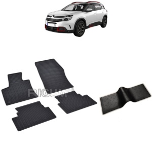 Set 5 covorase auto CITROEN C5 AIRCROSS PHEV din 01.2020 - 2026, cu covoras tunel median, Caroserie SUV