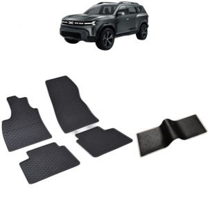 Set 5 covorase auto DACIA BIGSTER HYBRID FABRICATIE 2025 - 2026, cu covoras tunel median, Caroserie SUV