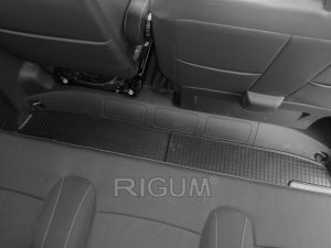 Set 5 covorase auto DODGE JOURNEY din 06.2008 - 2020, cu covoras tunel median, Caroserie SUV - Img 4