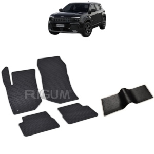 Set 5 covorase auto JEEP AVENGER FABRICATIE 01.2023 - 2026, cu covoras tunel median, Caroserie SUV