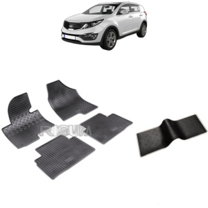 Set 5 covorase auto KIA SPORTAGE III din 08.2010 - 12.2015, cu covoras tunel median, Caroserie SUV