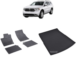 Set Covorase Auto Si Tavita Portbagaj DODGE DURANGO 3 WK2 FACELIFT 1 din 2014 - 2020, caroserie suv, 7 LOCURI RAND 3 CULCAT