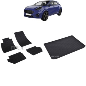 Set Covorase Auto Si Tavita Portbagaj FORD PUMA din 10.2019 - 2026, caroserie suv, PORTBAGAJ INFERIOR SI SUPERIOR