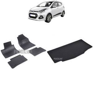 Set Covorase Auto Si Tavita Portbagaj HYUNDAI I10 II din 11.2013 - 12.2019, caroserie hatchback,