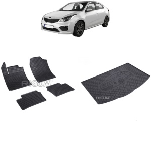 Set Covorase Auto Si Tavita Portbagaj KIA RIO IV din 02.2017 - 2026, caroserie hatchback inclusiv facelift, PORTBAGAJ INFERIOR
