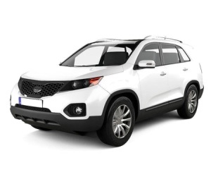 Set Covorase Auto Si Tavita Portbagaj KIA SORENTO II din 2009 - 01.2015, caroserie suv 5 locuri, 5 LOCURI - Img 7