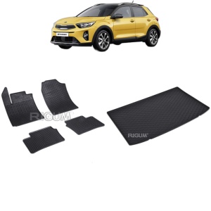 Set Covorase Auto Si Tavita Portbagaj KIA STONIC din 10.2017 - 2026, caroserie suv inclusiv facelift,