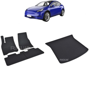 Set Covorase Auto Si Tavita Portbagaj TESLA MODEL Y din 08.2021 - 2026, caroserie suv,