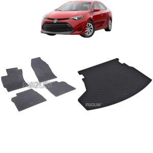 Set Covorase Auto Si Tavita Portbagaj TOYOTA COROLLA XI din 08.2013 - 06.2018, caroserie sedan e160/e170/e180,