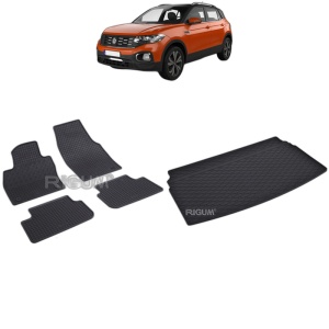 Set Covorase Auto Si Tavita Portbagaj VOLKSWAGEN T-CROSS din 04.2019 - 2026, caroserie suv, PORTBAGAJ SUPERIOR