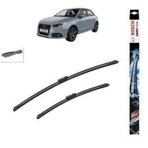 Set stergatoare auto AUDI A1 Sportback (GBA) din 2018-2021, Bosch Aerotwin, din cauciuc siliconat rezistent