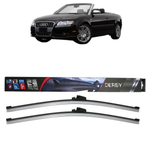 Set stergatoare auto AUDI A4 B7 Convertible (8HE) din 2005-2009, Derby, din cauciuc siliconat rezistent