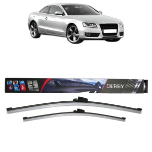 Set stergatoare auto AUDI A5 (8T3) din 2007-2017, Derby, din cauciuc siliconat rezistent