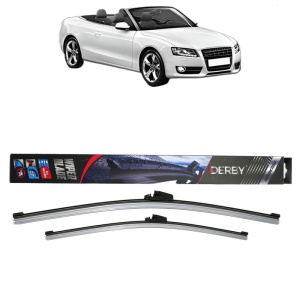 Set stergatoare auto AUDI A5 Convertible (8F7) din 2009-2017, Derby, din cauciuc siliconat rezistent