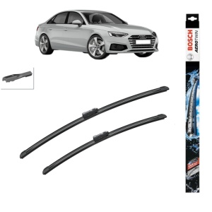 Set stergatoare auto AUDI A5 Sportback (F5A, F5F) din 2016-2024, Bosch Aerotwin, din cauciuc siliconat rezistent