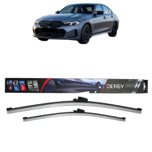 Set stergatoare auto BMW 3 (G20, G80, G28) din 2018-2024, Derby, din cauciuc siliconat rezistent
