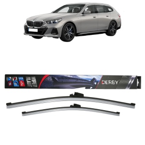 Set stergatoare auto BMW 5 Touring (G61, G99) din 2024-2025, Derby, din cauciuc siliconat rezistent