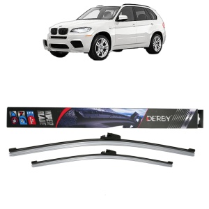 Set stergatoare auto BMW X5 (E70) din 2006-2013, Derby, din cauciuc siliconat rezistent