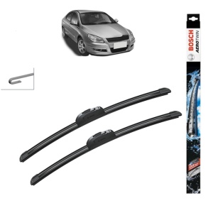 Set stergatoare auto CHERY COWIN 3 din 2010-2014, Bosch Aerotwin Retrofit, din cauciuc siliconat rezistent