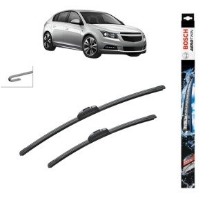 Set stergatoare auto CHEVROLET CRUZE Hatchback (J305) din 2011-2015, Bosch Aerotwin Retrofit, din cauciuc siliconat rezistent