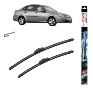 Set stergatoare auto CHEVROLET NUBIRA Saloon din 2005-2011, Bosch Aerotwin Retrofit, din cauciuc siliconat rezistent