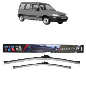 Set stergatoare auto CITROEN BERLINGO / BERLINGO FIRST MPV (MF_, GJK_, GFK_) din 1996-2011, Derby, din cauciuc siliconat rezistent